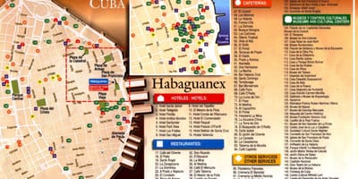 Habana turismo mapa