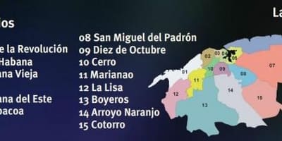 Mapa de regla Cuba