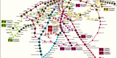 Mapa de viazul estación de autobuses Habana